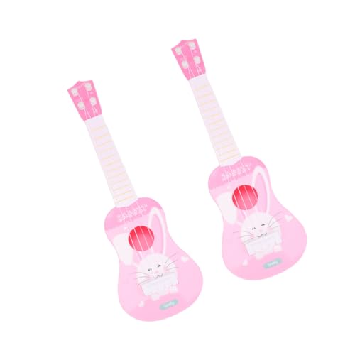 KOMBIUDA 2st Gitarre Zappeln Musical Dingle Zappelspielzeug Spielmatte Kind Musik Babyspielzeug Instrumente Pädagogisches Plastik von KOMBIUDA