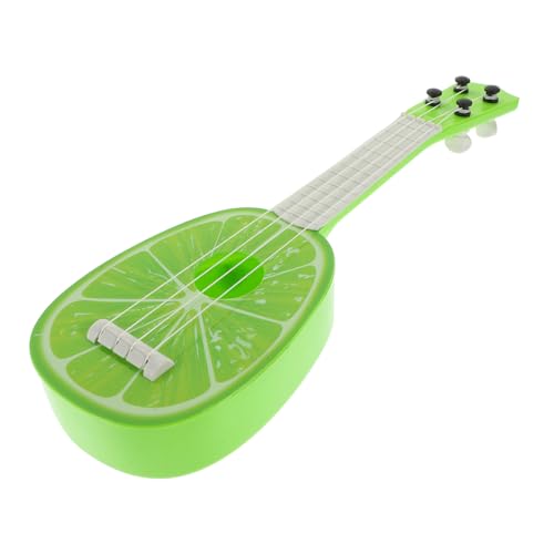 KOMBIUDA 2st Obst-Ukulele Kinderspielzeug Akustikgitarre Kinder Gitarrenspielzeug Musikalisches Spielzeug E-gitarrenspielzeug Für Kinder Gitarren-Ukulele Für Anfänger Mini-Ukulele Abs Green von KOMBIUDA