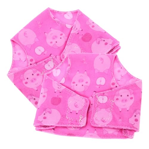 KOMBIUDA 2st Puppen-anziehshorts Für Spielzeugpuppen Spielzeugpuppenhöschen Puppenzubehör Höschen Spielzeug Spielzeug-rollenhöschen Unterhose Für Puppenkleidung Stoff Rosy von KOMBIUDA