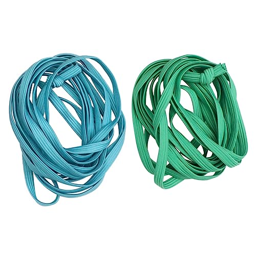 KOMBIUDA 2st Springseil Chinesisches Stretchseil Elastisches Fitnessspiel Elastische Seile Elastische Fitnessbänder Gummiband Hüpfspielzeug Für Kinder Sprungspiel Für Kinder von KOMBIUDA