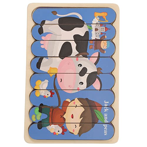 KOMBIUDA 3 Sätze Barpuzzle für Kinder Kognitionspuzzle für Kleinkinder Puzzles für Kleinkinder 1-3 interaktives Spielzeug Kinder Puzzle Puzzle-Spielzeug aus Holz Kleinkind rätsel Holzpuzzle von KOMBIUDA