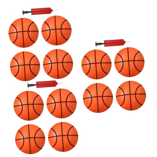 KOMBIUDA 3 Sätze Kleiner Basketball Schmusespielzeug Mini Spielzeug-Basketball Activity für Kinder aktivity für Kinder aufblasbarer Basketball Basketballspielzeug aus Kunststoff PVC von KOMBIUDA