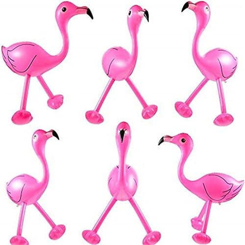 KOMBIUDA 3 Stück Aufblasbare Flamingo Spielzeuge Aus PVC Cartoon Pool Party Spielzeug Schwimmbad Spielzeug Für Kinder Wasserspielzeug Für Den Pool Langbeiniges Badetier Für Poolspaß von KOMBIUDA