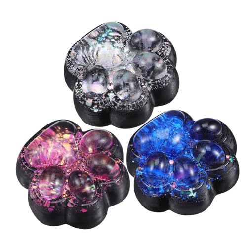 KOMBIUDA 3 Stück Katzenpfoten Quetschspielzeug aus Strapazierfähigem TPR Weiche Kleine Paw Toys für Stressabbau Lustige Squishy für Erwachsene Büro Partygeschenk KOMBIUDA 3 Stück Katzenpfoten Quetschspielzeug aus Strapazierfähigem TPR Weiche Kleine Paw Toys für Stressabbau Lustige Squishy für Erwachsene Büro Partygeschenk von KOMBIUDA