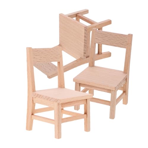 KOMBIUDA 3 Stück Miniatur Holzstühle Puppenstuhl Miniaturmöbel für Puppenhaus Stabile Holzmöbel Detailgetreues Design Vielseitig für DIY Dekoration und Kreatives Spiel KOMBIUDA 3 Stück Miniatur Holzstühle Puppenstuhl Miniaturmöbel für Puppenhaus Stabile Holzmöbel Detailgetreues Design Vielseitig für DIY Dekoration und Kreatives Spiel von KOMBIUDA