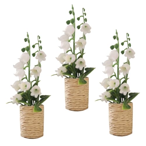 KOMBIUDA 3 Stück Puppenhaus Pflegeleicht Dekorativ für Kleine Räume Schreibtisch Regal Lebensechte Simulation KOMBIUDA 3 Stück Puppenhaus Pflegeleicht Dekorativ für Kleine Räume Schreibtisch Regal Lebensechte Simulation von KOMBIUDA