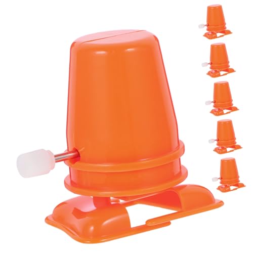 KOMBIUDA 30 STK Gehbewegung Mini Spielzeug Handwerker Set für Kinder jucarii pentru copii obstwaschmaschine Uhrwerkmechanismus Roboter austauschbarer Mechanismus Ersatzteil pp Orange von KOMBIUDA