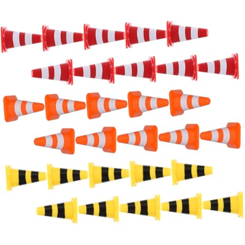 KOMBIUDA 30 Stück Teiliges Mini verkehrskegel Rot Gelb und Orange Kindgerechtes Lernspielzeug für Verkehrssicherheit Straßenverkehrszeichen und Straßensperren Pädagogisches Rollenspiel KOMBIUDA 30 Stück Teiliges Mini verkehrskegel Rot Gelb und Orange Kindgerechtes Lernspielzeug für Verkehrssicherheit Straßenverkehrszeichen und Straßensperren Pädagogisches Rollenspiel von KOMBIUDA