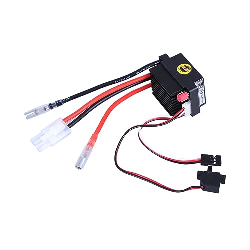 KOMBIUDA 320A Bidirektionaler Gebürsteter Elektrischer Controller Für RC Auto LKW Boot Kompatibel Mit HSP HPI Schwarz von KOMBIUDA