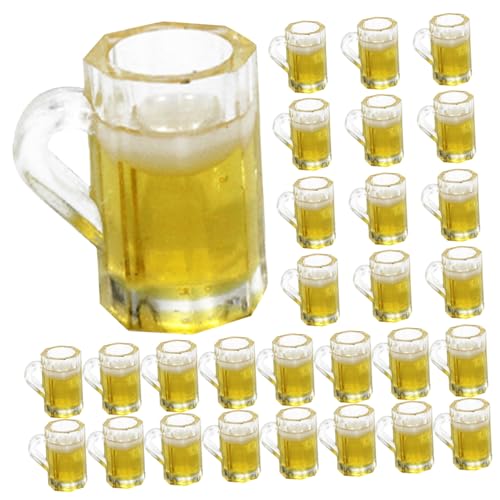 KOMBIUDA 36 Stück Maßstab Resin Puppenhaus Zubehör Realistische Mini Bierbecher Miniatur Shot Gläser für Puppenhaus Küche Esszimmer Dekor KOMBIUDA 36 Stück Maßstab Resin Puppenhaus Zubehör Realistische Mini Bierbecher Miniatur Shot Gläser für Puppenhaus Küche Esszimmer Dekor von KOMBIUDA