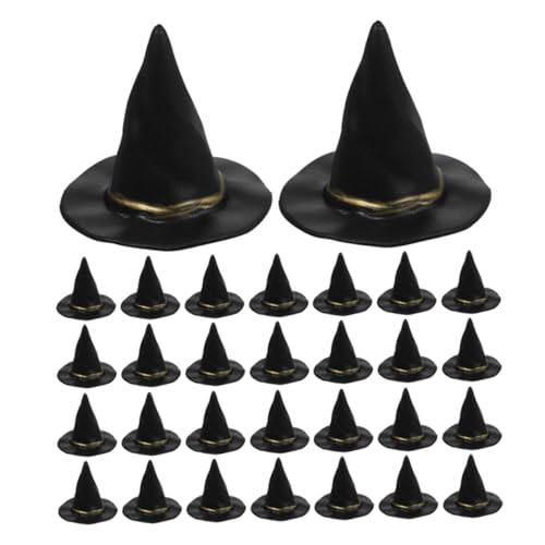 KOMBIUDA 36 Stück Teiliges Mini Hexenhüte Kleine Miniatur-hüte für DIY Bastelprojekte Puppenhaus Halloween Dekorationen Vielseitige Partyaccessoires für Drinnen und Draußen KOMBIUDA 36 Stück Teiliges Mini Hexenhüte Kleine Miniatur-hüte für DIY Bastelprojekte Puppenhaus Halloween Dekorationen Vielseitige Partyaccessoires für Drinnen und Draußen von KOMBIUDA