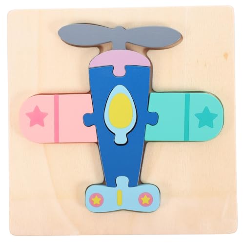 KOMBIUDA 3D-schnapppuzzle Holzpuzzles Für Kinder Rätsel Für Kleinkinder Kleinkind Rätsel Kinderpuzzle Holzpuzzle Für Kinder Lernpuzzle Puzzle-Spielzeug Aus Holz Rätsel Für Kinder Hölzern von KOMBIUDA