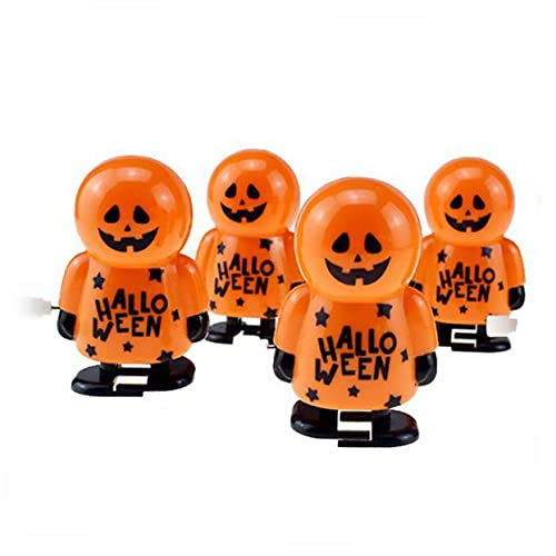 KOMBIUDA 3St Partyspielzeug für Kinder Halloween-Spielzeug zum Aufziehen Halloween-Frühlingsspielzeug Halloween Spielzeug Halloween Toys Springendes Spielzeug Halloween-Zubehör Orange von KOMBIUDA