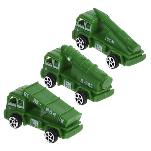 KOMBIUDA 3St Spielzeugauto Auto puppenwagen Pull-Back-Auto- Miniatur-Autospielzeug Autospielzeug zurückziehen Kinderautospielzeug kleine Rückzugsautos Abs Green von KOMBIUDA