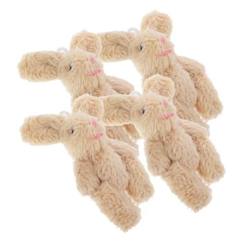 KOMBIUDA Mini-plüschhasen-Ornament Puppenhaus-miniaturhase Miniatur-kaninchenpuppe Stofftier-Dekoration Miniatur-Ornament Puppenhauszubehör Entzückendes Mini-Tier KOMBIUDA Mini-plüschhasen-Ornament Puppenhaus-miniaturhase Miniatur-kaninchenpuppe Stofftier-Dekoration Miniatur-Ornament Puppenhauszubehör Entzückendes Mini-Tier von KOMBIUDA