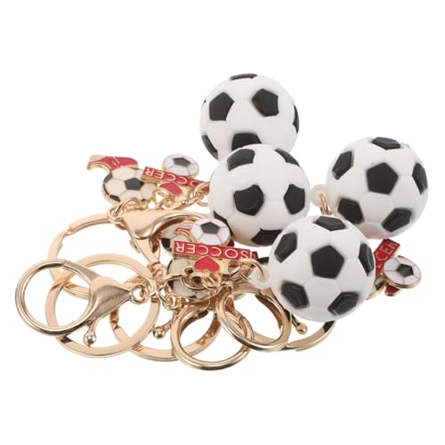 KOMBIUDA 4 Stück Teiliges Fußball Schlüsselanhänger Stilvoller Fußball Anhänger mit Stabilem Karabiner als Mitgebsel für Jungen Geburtstagsfeiern Schulkarneval und Fußballfans Praktische KOMBIUDA 4 Stück Teiliges Fußball Schlüsselanhänger Stilvoller Fußball Anhänger mit Stabilem Karabiner als Mitgebsel für Jungen Geburtstagsfeiern Schulkarneval und Fußballfans Praktische von KOMBIUDA