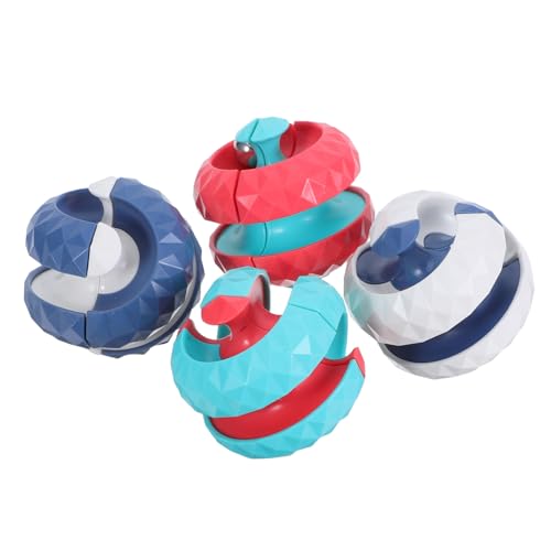 KOMBIUDA 4 Stück Teiliges Tragbares Fidget mit Rotierender Kugel Stressabbau und Entspannung Motivationsspielzeug für Büro Schule und Zuhause für Erwachsene KOMBIUDA 4 Stück Teiliges Tragbares Fidget mit Rotierender Kugel Stressabbau und Entspannung Motivationsspielzeug für Büro Schule und Zuhause für Erwachsene von KOMBIUDA