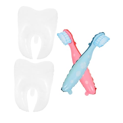 KOMBIUDA 4 Stück Teiliges Zahnbürsten luftballons Große Weiße motivballons Bunte Zahnbürsten Einfach Aufzublasen für Zahnarztpartys Abschlussfeiern Babyshowers und Geburtstagsdekorationen KOMBIUDA 4 Stück Teiliges Zahnbürsten luftballons Große Weiße motivballons Bunte Zahnbürsten Einfach Aufzublasen für Zahnarztpartys Abschlussfeiern Babyshowers und Geburtstagsdekorationen von KOMBIUDA