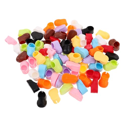 KOMBIUDA 40 Paare Miniatur Puppenschuhe für Puppen Farben Je Flache Schuhe und Kurze Stiefel Realistische Details Vielseitige Puppenzubehör für Sitz Stehpuppen für Sammler und KOMBIUDA 40 Paare Miniatur Puppenschuhe für Puppen Farben Je Flache Schuhe und Kurze Stiefel Realistische Details Vielseitige Puppenzubehör für Sitz Stehpuppen für Sammler und von KOMBIUDA