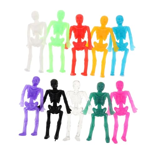 KOMBIUDA 40 Stück Mini TPR Skelett Figuren Flexibel Elastisch Halloween Gruselige Spielzeuge Für Party Deko Klassenzimmer Preise Kreative Hand-Auge-koordination KOMBIUDA 40 Stück Mini TPR Skelett Figuren Flexibel Elastisch Halloween Gruselige Spielzeuge Für Party Deko Klassenzimmer Preise Kreative Hand-Auge-koordination von KOMBIUDA