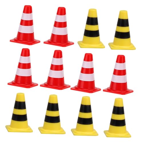 KOMBIUDA 40 Stück Teiliges Mini Verkehrskegel aus Bunte Miniatur Pylonen für Lernspielzeug zur Verkehrssicherheit Leicht Kompakt für Baustellen und Straßensimulation KOMBIUDA 40 Stück Teiliges Mini Verkehrskegel aus Bunte Miniatur Pylonen für Lernspielzeug zur Verkehrssicherheit Leicht Kompakt für Baustellen und Straßensimulation von KOMBIUDA
