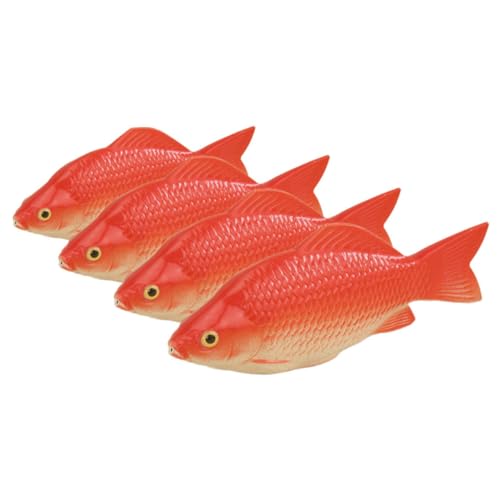 KOMBIUDA 4Pcs Simulation Schaum Fisch Gefälschte Fisch Neuheit Food Requisite Fisch Fischtank Fischtankpflanzen Fisch Realistische Fischspielzeug Realistische Fischspielzeug von KOMBIUDA