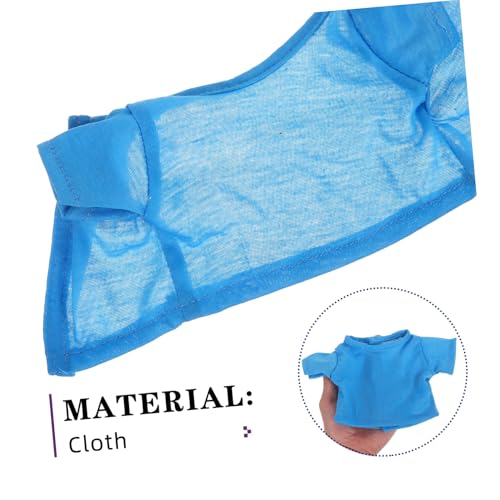 KOMBIUDA 5 Stück Kurzarm-t-Shirts für Plüschtiere Einfarbig Detailreiche Verarbeitung Modische Kleidung für Kuscheltiere Vielseitig Kombinierbar T-Shirts für Kleine Stofftiere KOMBIUDA 5 Stück Kurzarm-t-Shirts für Plüschtiere Einfarbig Detailreiche Verarbeitung Modische Kleidung für Kuscheltiere Vielseitig Kombinierbar T-Shirts für Kleine Stofftiere von KOMBIUDA