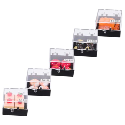 KOMBIUDA 5 Stück Mini Kuchenmodell Puppenhaus Miniatur Lebensmittel Mini Lebensmittelfiguren Miniatur Lebensmittel Puppenhaus Zubehör Lebensmittelmodell Aus Harz KOMBIUDA 5 Stück Mini Kuchenmodell Puppenhaus Miniatur Lebensmittel Mini Lebensmittelfiguren Miniatur Lebensmittel Puppenhaus Zubehör Lebensmittelmodell Aus Harz von KOMBIUDA