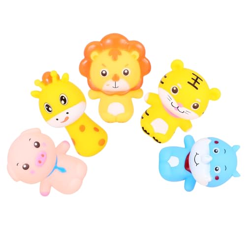 KOMBIUDA 5 Stück Tierfiguren Spielzeug Marionette Eltern Kinder Spielzeug Fingerspielzeug Für Fingerspielzeug Für Figuren Fingerfingerspielzeug Eltern Kind Spielspielzeug PVC von KOMBIUDA