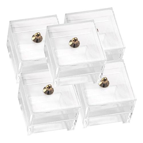 KOMBIUDA 5stücke Transparente Mini-aufbewahrungsbox Für Puppenhaus Klare Kunststoffboxen Als Dekoration Für Kleine Durchsichtige Lagerboxen Für Wohnzimmer Schlafzimmer Oder Esszimmer KOMBIUDA 5stücke Transparente Mini-aufbewahrungsbox Für Puppenhaus Klare Kunststoffboxen Als Dekoration Für Kleine Durchsichtige Lagerboxen Für Wohnzimmer Schlafzimmer Oder Esszimmer von KOMBIUDA