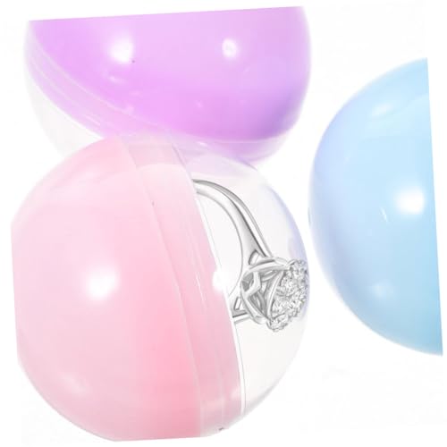 KOMBIUDA 50 Stück Teiliges Halbtransparente Macaron-farbkapseln Rundkapseln für Verkaufsautomaten Gumball Nachfüllungen Robuste Kunststoffbehälter für Spielhallen und Kinderpartys KOMBIUDA 50 Stück Teiliges Halbtransparente Macaron-farbkapseln Rundkapseln für Verkaufsautomaten Gumball Nachfüllungen Robuste Kunststoffbehälter für Spielhallen und Kinderpartys von KOMBIUDA