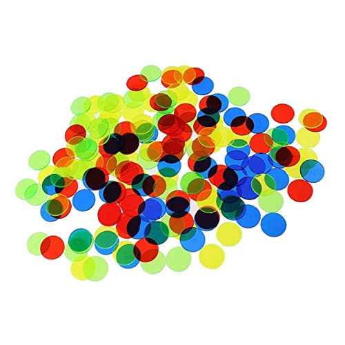 KOMBIUDA 500stücke Farbige Bingo-Chips Aus Kunststoff Für Bingo-Spiele Und Mathematik-übungen Leicht Zu Markieren Und Gruppieren KOMBIUDA 500stücke Farbige Bingo-Chips Aus Kunststoff Für Bingo-Spiele Und Mathematik-übungen Leicht Zu Markieren Und Gruppieren von KOMBIUDA