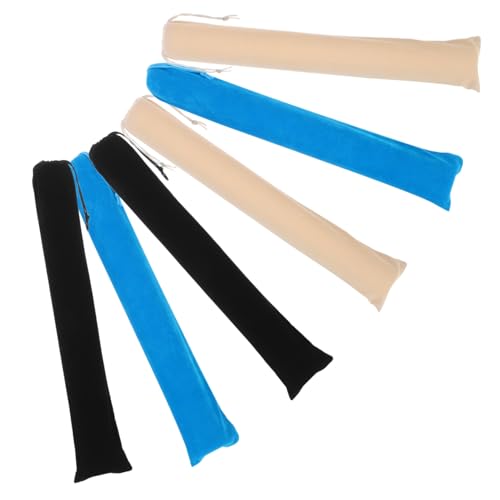 KOMBIUDA 6 Stück Große Faltfächer Taschen aus Samt mit Kordelzug Weiche Reise Organizer Hüllen für Faltfächer Schutzbeutel in Schwarz und Blau für Hochzeiten Festivals Partys KOMBIUDA 6 Stück Große Faltfächer Taschen aus Samt mit Kordelzug Weiche Reise Organizer Hüllen für Faltfächer Schutzbeutel in Schwarz und Blau für Hochzeiten Festivals Partys von KOMBIUDA