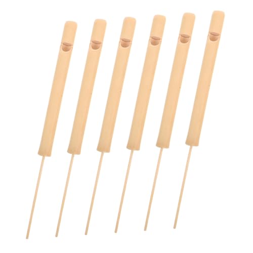 KOMBIUDA 6 Stück Holz Vogelpfeife Mini Flöten Musikinstrumente Vogelruf Pfeifen Lernspielzeug für Outdoor Spiel und Musikalische Früherziehung KOMBIUDA 6 Stück Holz Vogelpfeife Mini Flöten Musikinstrumente Vogelruf Pfeifen Lernspielzeug für Outdoor Spiel und Musikalische Früherziehung von KOMBIUDA