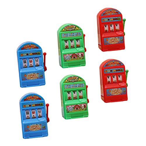 KOMBIUDA 6 Stück Maschine Interaktive Kinder Interessantes Kinderspielzeug Interaktiver Spielautomat Kinderversorgung Mini Spielautomat Lustiger Spielautomat Kinderzubehör von KOMBIUDA