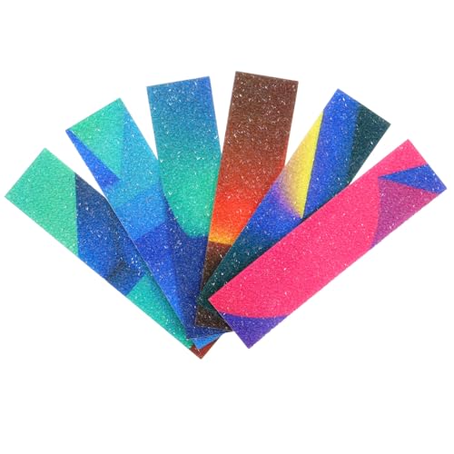 KOMBIUDA 6 Stück Stressabbau Aufkleber mit Strukturierter Oberfläche Tragbare Streifen zur Angstlinderung Bunte Stress Streifen für Schreibtisch und Handy Vielseitige Druckentlastung KOMBIUDA 6 Stück Stressabbau Aufkleber mit Strukturierter Oberfläche Tragbare Streifen zur Angstlinderung Bunte Stress Streifen für Schreibtisch und Handy Vielseitige Druckentlastung von KOMBIUDA