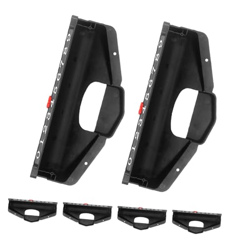 KOMBIUDA 6 Teiliges Zubehör Für Hockey Tischhockey Punktezähler Tischfußball Punkteanzeige Zahlenzähler Tisch Für Spiele Schwarz KOMBIUDA 6 Teiliges Zubehör Für Hockey Tischhockey Punktezähler Tischfußball Punkteanzeige Zahlenzähler Tisch Für Spiele Schwarz von KOMBIUDA