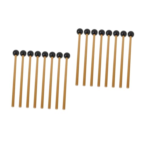 KOMBIUDA 8 Paar Hammer Drumsticks Drumstick Musikinstrument Drumstick Zungentrommel Drumstick Percussion Stick Percussion Schlägel Zungentrommel Teile Zungentrommel Schlägel Kunststoff von KOMBIUDA