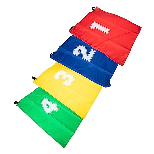 KOMBIUDA 8 STK Sprungsack Anzahl Springsäcke Tasche für Sackhüpfen spielset Kinder Outdoor Kinder Outdoor Spiele Karneval Partyspiel interaktive springende Spielzeuge für Kinder Segeltuch von KOMBIUDA