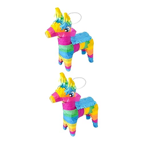 KOMBIUDA 8 Stk Piñata komfetti party mitgebsel kinder süßigkeiten kinder mitgebsel kindergeburtstag fiesta toy Mini-Süßigkeit Pinata Miniaturdekoration Taco-Party-Dekorationen Tacos Papier von KOMBIUDA