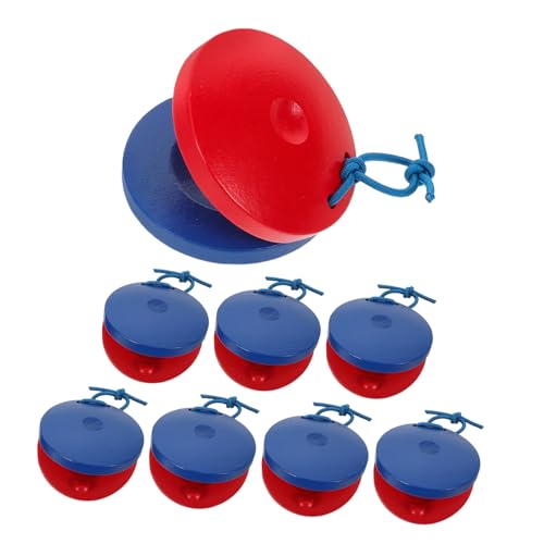 KOMBIUDA 8 Stück Teiliges Holz Kastagnetten für Kleinkinder Ergonomisch für Kleine Hände Orff Musikinstrument für Rhythmusförderung Geeignet für Vorschule und Interaktives KOMBIUDA 8 Stück Teiliges Holz Kastagnetten für Kleinkinder Ergonomisch für Kleine Hände Orff Musikinstrument für Rhythmusförderung Geeignet für Vorschule und Interaktives von KOMBIUDA
