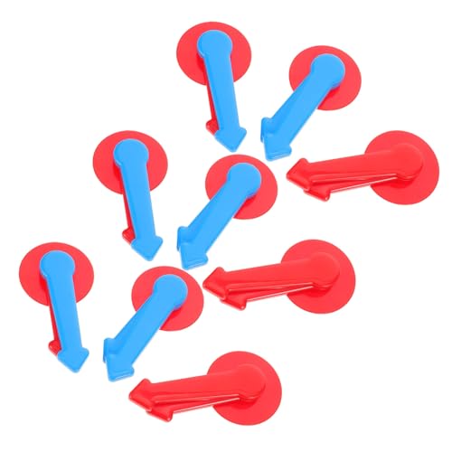 KOMBIUDA 9 Stück Teiliges Drehbare Kunststoff-Zeiger-spielzeiger für Brettspiele Langlebige Ersatzteile für Lernspiele Interaktives Party Klassenzimmer-zubehör KOMBIUDA 9 Stück Teiliges Drehbare Kunststoff-Zeiger-spielzeiger für Brettspiele Langlebige Ersatzteile für Lernspiele Interaktives Party Klassenzimmer-zubehör von KOMBIUDA