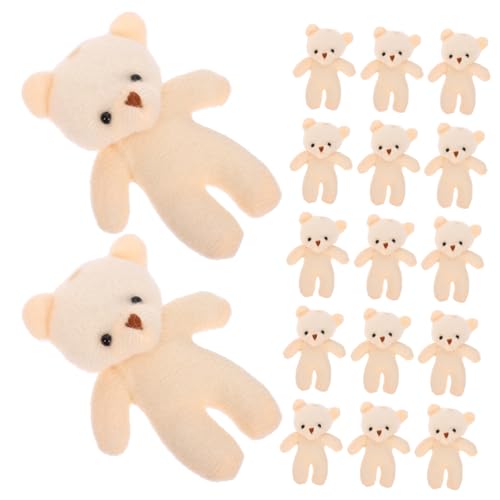 KOMBIUDA 90 STK Mini-Puppe kuschelbären Little Bear Aufhängen von Bärenfiguren Plüsch gefüllte Bärenpuppe Spielzeuge ausgestopftes Tier tragbares Bärendekor verschleißfeste kleine Bären von KOMBIUDA