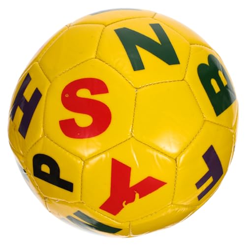 KOMBIUDA Fussball Spielzeug Fußball Kinder Unisex Fussball Aufblasbarer PVC Fußball Für Kleinkinder Strapazierfähiger Fußball Für Ideal Für Outdoor Spiele Größe 2 Leuchtendes Interaktives Für Aktive von KOMBIUDA