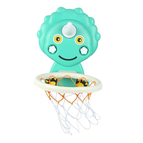 KOMBIUDA Basketballkorb für für kinderspielzeug Indoor Basketballspielzeug Kid Toys badespielzeug Indoor-Basketballbrett Basketball-Rahmengestell Plastik Light Green von KOMBIUDA