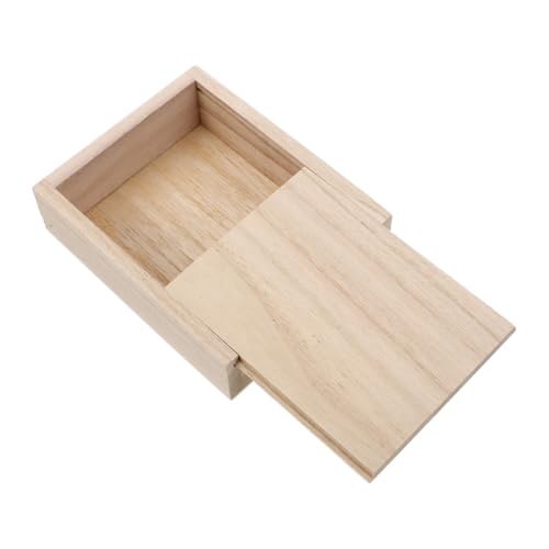 KOMBIUDA Pokerkartenbox mit einzigartigem Design Kartenaufbewahrungskoffer Deckhalter Spielkartenboxen aus Holz für den Karten-Organizer von KOMBIUDA