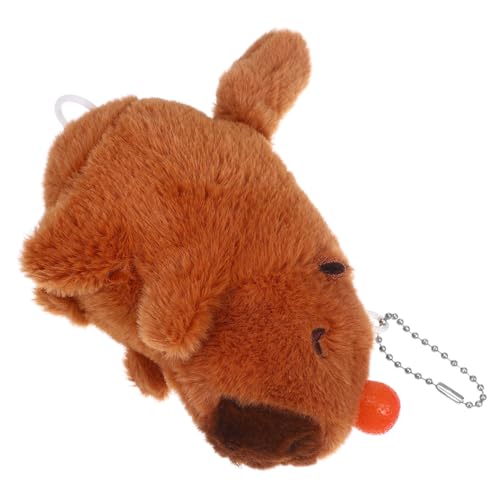 KOMBIUDA Capybara Puppenspielzeug Puppenspielzeug Geschmeidige Plüschpuppe Capybara Plüschspielzeug Capybara Plüschpuppe Capybara Ornament Stofftierpuppen Plüschtier Spielzeug von KOMBIUDA