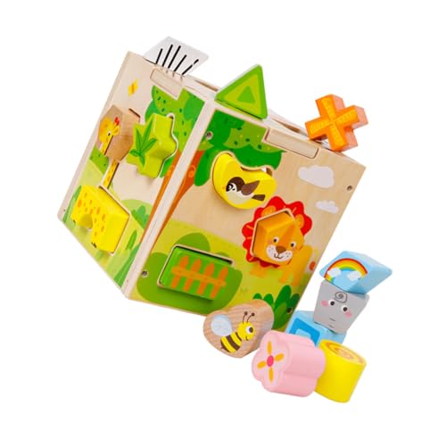 KOMBIUDA Cartoon Intelligenz Box Lernspielzeug Puzzle Spielzeug Gehirnspielzeug Kinder Kinderspielzeug Kind Pädagogisches Spielzeug Bildungsspielzeug Interessantes Spielzeug Aus von KOMBIUDA