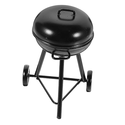 KOMBIUDA Realistisches Design Mini Grill BBQ Rack für Jungen und Mädchen Spielzeug Küche Puppenhaus Miniatur Kochgeschirr von KOMBIUDA