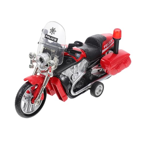 KOMBIUDA Dirt Bike Dirtbike Dirtbike puppenwagen kinderspielzeug Auto Simulation Motorradspielzeug Pull-Back-Auto- Abs rot von KOMBIUDA